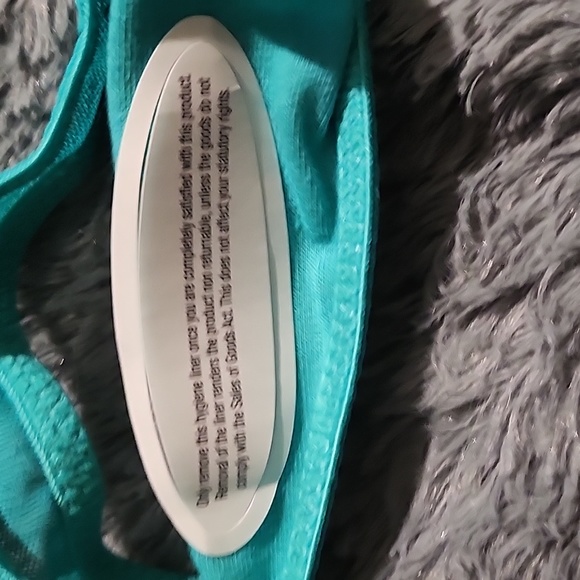 NWT Ann Summers Sexy lace sustainable padded plunge bra 34G with matching thong - Picture 6 of 9